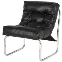 City fauteuil zwart