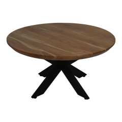 Zurich ronde salontafel ø80x42 acaciahout naturel