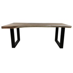 Ringas eettafel 200x80-100x75 munggur u-poot van het woonmerk HSM Collection