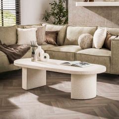 Katie salontafel 150 arch stone - marmer composiet