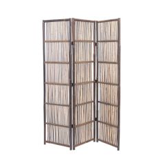 Hermien roomdivider - rotan bruin