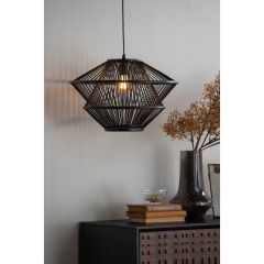 Bamboo hanglamp - zwart