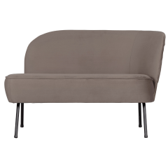 Vogue lounge fauteuil rechts fluweel van het woonmerk BePureHome