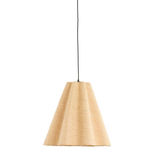 Bezaha hanglamp Ø50x45 cm - raffia naturel