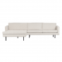 Rodeo chaise longue links bouclé naturel van het woonmerk BePureHome