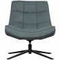 Maudi draaifauteuil - blue stone