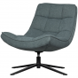 Maudi draaifauteuil - blue stone