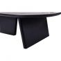 Bryan salontafel organisch 130x70x40 cm - stintered stone lite black