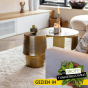 Ronde salontafel Darwin - ø60 cm - goud