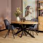 Ovale eettafel Denver - 180 cm - naturel