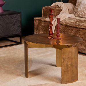 Ronde salontafel Darwin - ø60 cm - goud